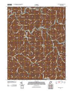 Baileysville 2011 topographic map thumbnail