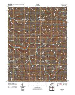 Corliss 2010 topographic map thumbnail