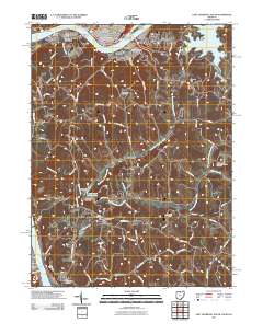 East Liverpool South 2011 topographic map thumbnail
