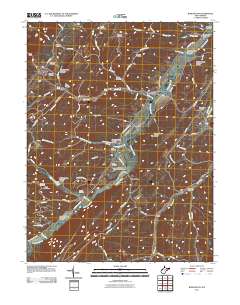 Burlington 2011 topographic map thumbnail