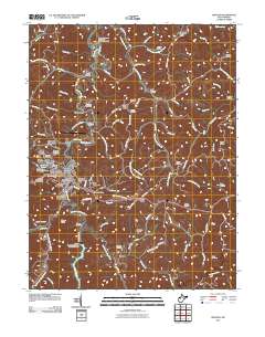 Spencer 2011 topographic map thumbnail