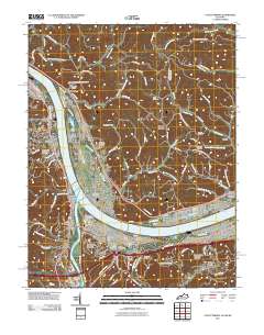 Catlettsburg 2011 topographic map thumbnail