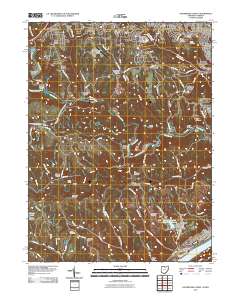 Steubenville West 2011 topographic map thumbnail