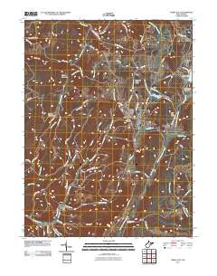 Terra Alta 2011 topographic map thumbnail