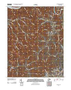 Beckwith 2011 topographic map thumbnail