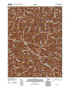 Hundred 2011 topographic map thumbnail