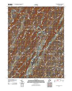 Capon Bridge 2011 topographic map thumbnail