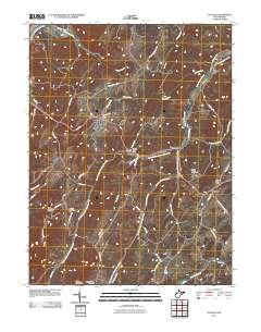Augusta 2011 topographic map thumbnail