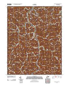 Branchland 2011 topographic map thumbnail