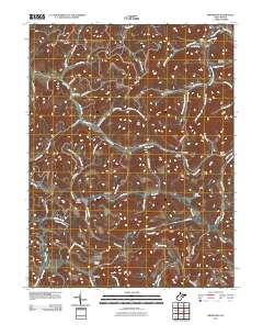 Brownton 2011 topographic map thumbnail