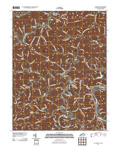 Fallsburg 2011 topographic map thumbnail