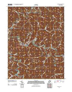 Glenville 2010 topographic map thumbnail