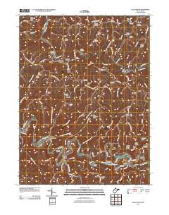 Glen Easton 2011 topographic map thumbnail