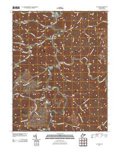 Clothier 2011 topographic map thumbnail