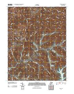 Gilboa 2011 topographic map thumbnail