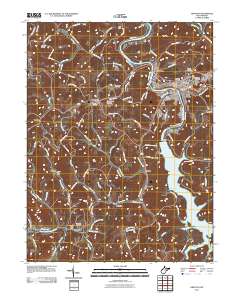 Grafton 2011 topographic map thumbnail