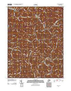 Ivydale 2011 topographic map thumbnail