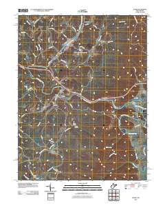 Junior 2010 topographic map thumbnail
