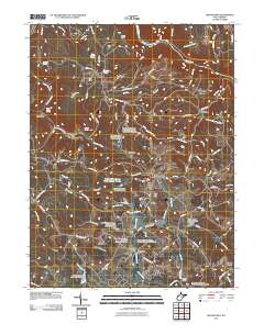 Masontown 2011 topographic map thumbnail