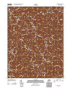 Mammoth 2011 topographic map thumbnail