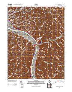 Charleston East 2011 topographic map thumbnail