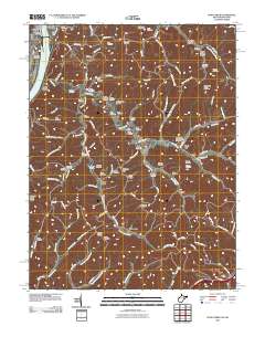 Pond Creek 2010 topographic map thumbnail