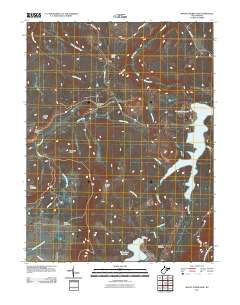 Mount Storm Lake 2011 topographic map thumbnail