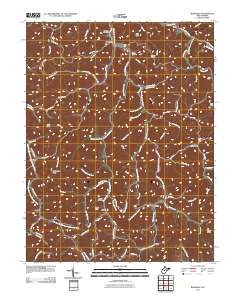 Rosedale 2011 topographic map thumbnail
