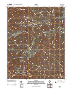 Odd 2011 topographic map thumbnail