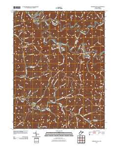 Porters Falls 2011 topographic map thumbnail