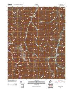 Powellton 2011 topographic map thumbnail