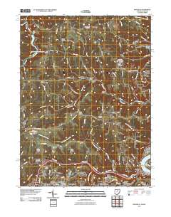 Knoxville 2010 topographic map thumbnail