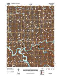 Newville 2010 topographic map thumbnail