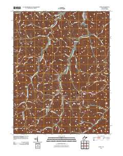 Peniel 2011 topographic map thumbnail