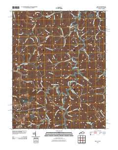 Milo 2010 topographic map thumbnail
