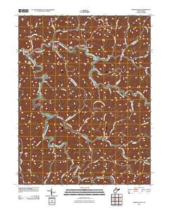 Normantown 2011 topographic map thumbnail