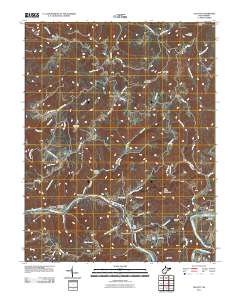 Talcott 2011 topographic map thumbnail