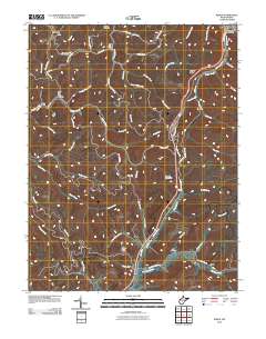 Widen 2010 topographic map thumbnail