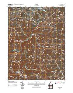 Newburg 2011 topographic map thumbnail