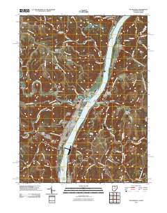Tiltonsville 2011 topographic map thumbnail