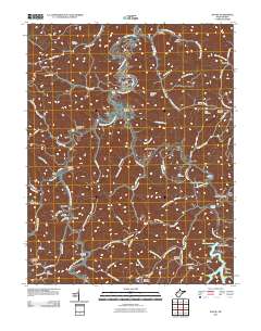 Wayne 2011 topographic map thumbnail