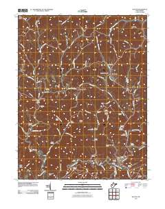 Walton 2011 topographic map thumbnail