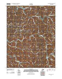 Hacker Valley 2010 topographic map thumbnail
