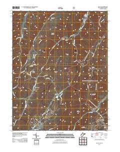 Glace 2011 topographic map thumbnail