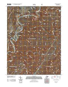 Denmar 2011 topographic map thumbnail