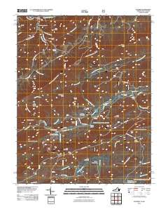 Interior 2011 topographic map thumbnail