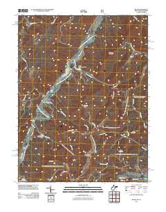 Milam 2011 topographic map thumbnail