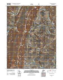 Maysville 2011 topographic map thumbnail