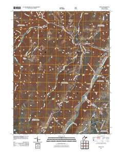 Onego 2011 topographic map thumbnail