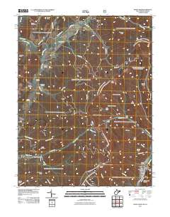 Paddy Knob 2011 topographic map thumbnail